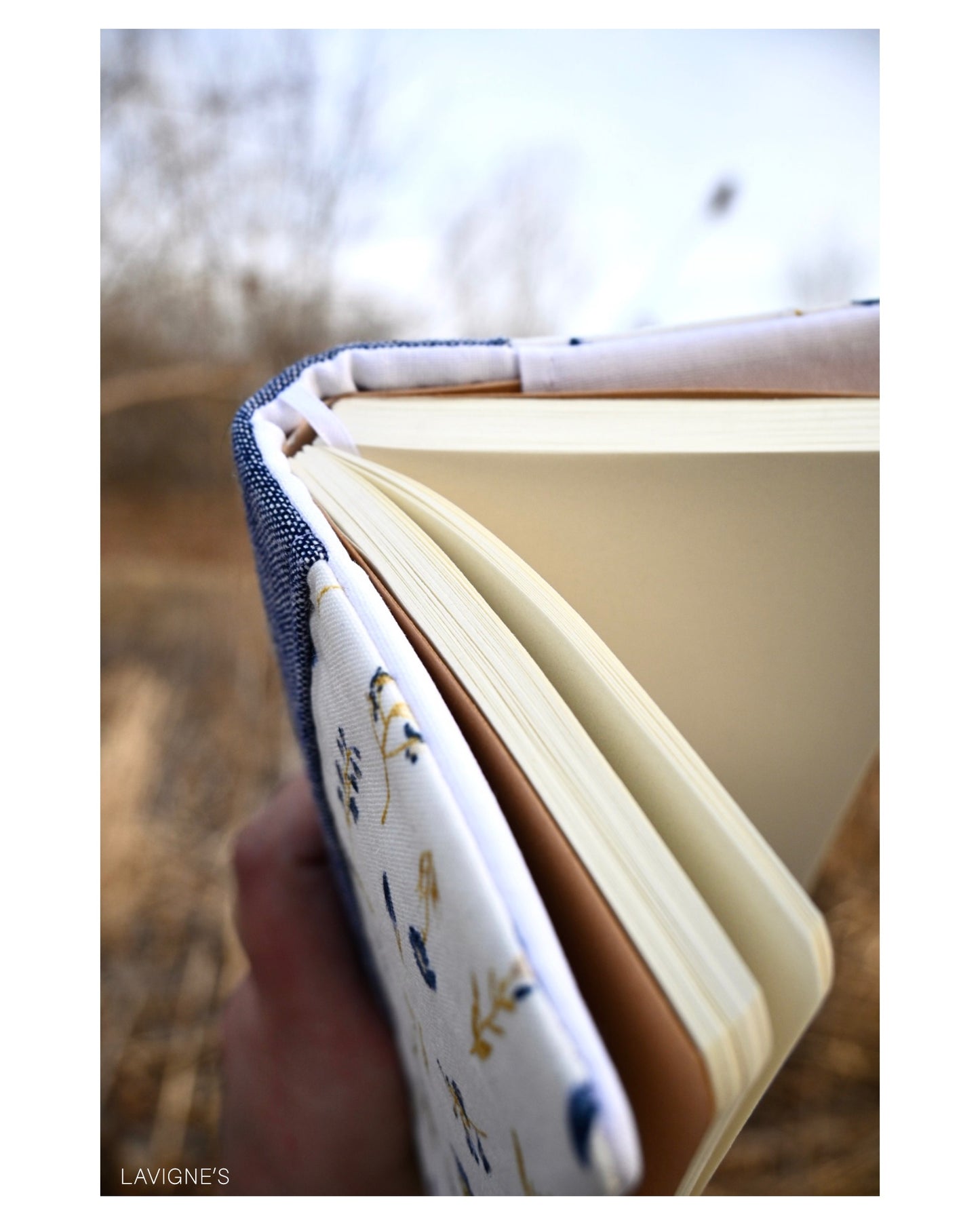 Anais Book Cover, 3 sizes and custom size, Beginner-friendly sewing pattern