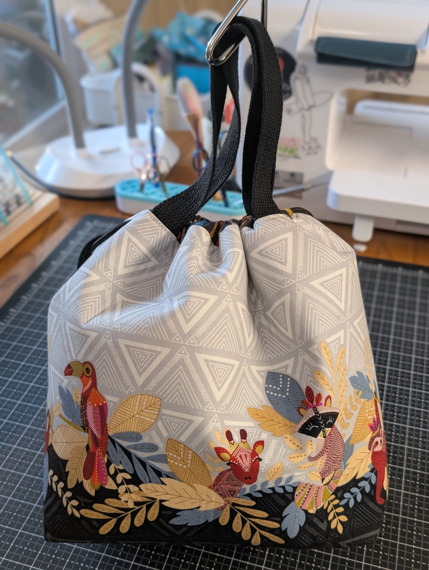 Fundamental Drawstring Bag and Project Bag Pattern