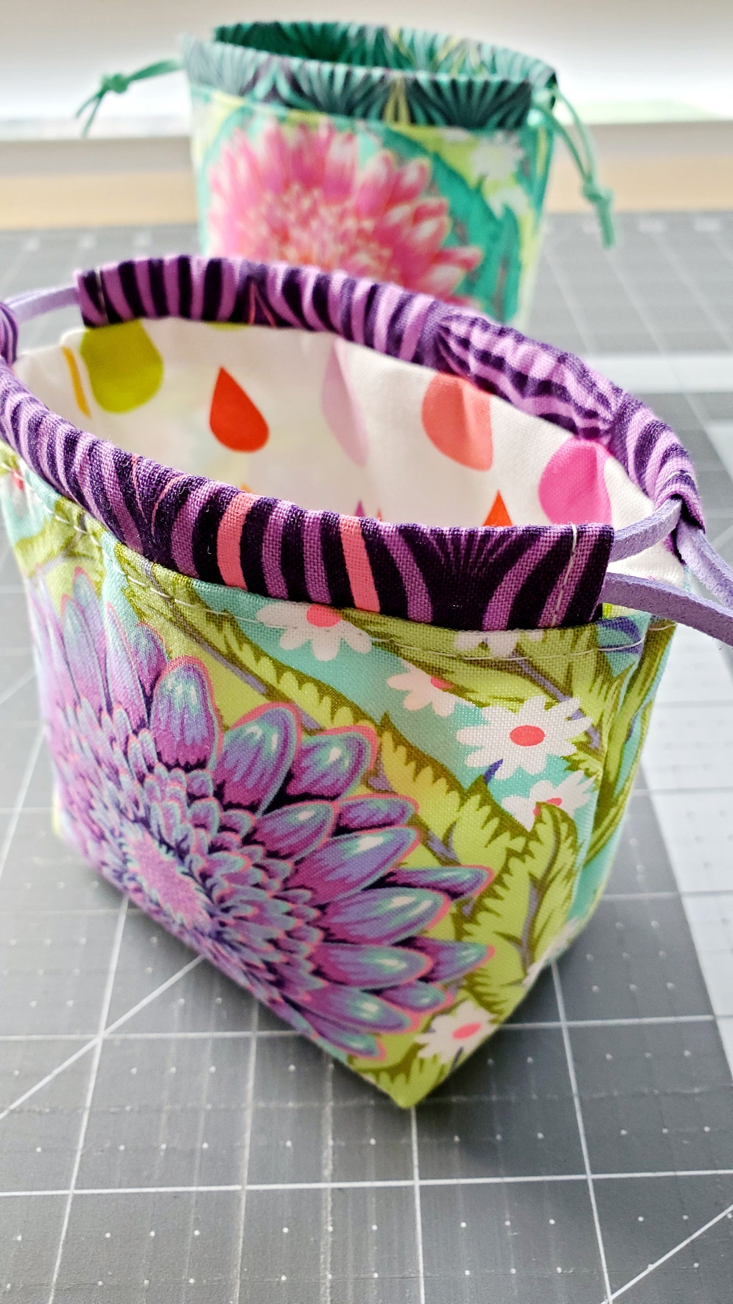 Fundamental Drawstring Bag and Project Bag Pattern