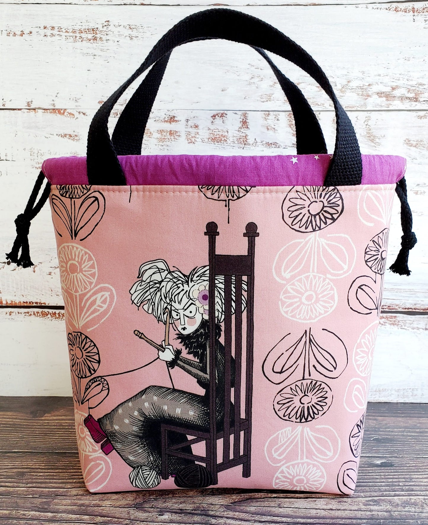 Fundamental Drawstring Bag and Project Bag Pattern