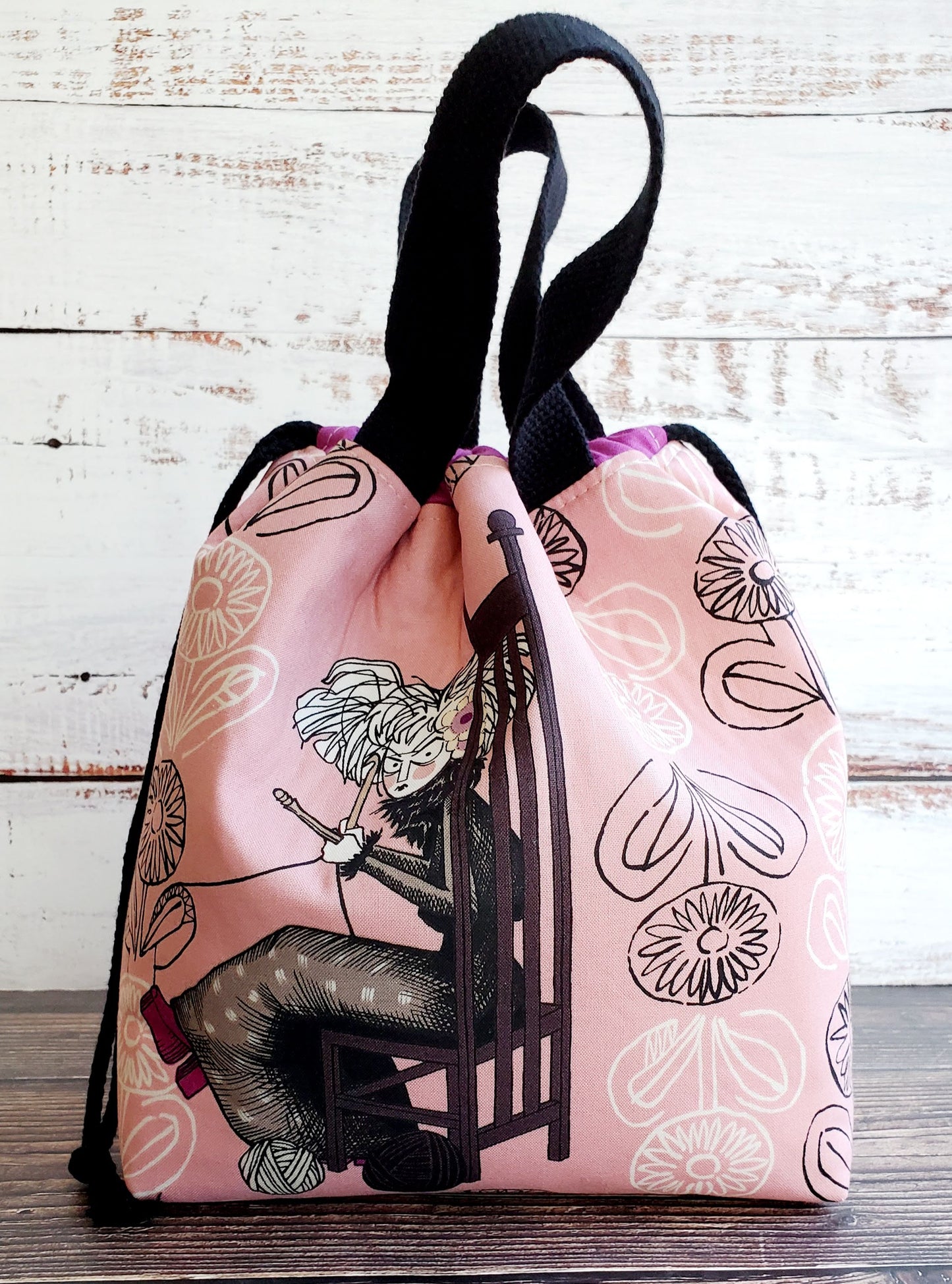 Fundamental Drawstring Bag and Project Bag Pattern