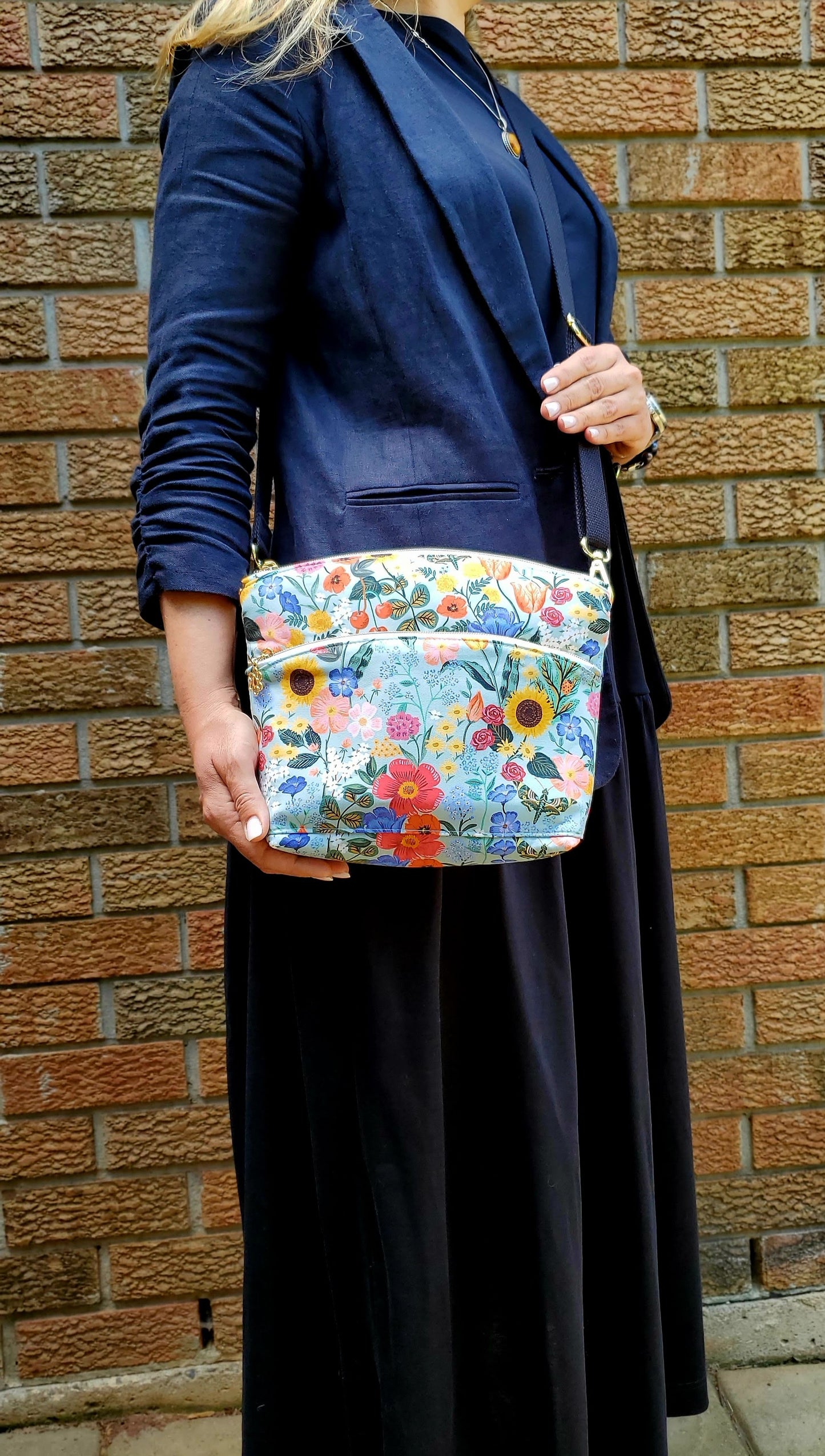 The Marie A. Crossbody Bag Sewing Pattern