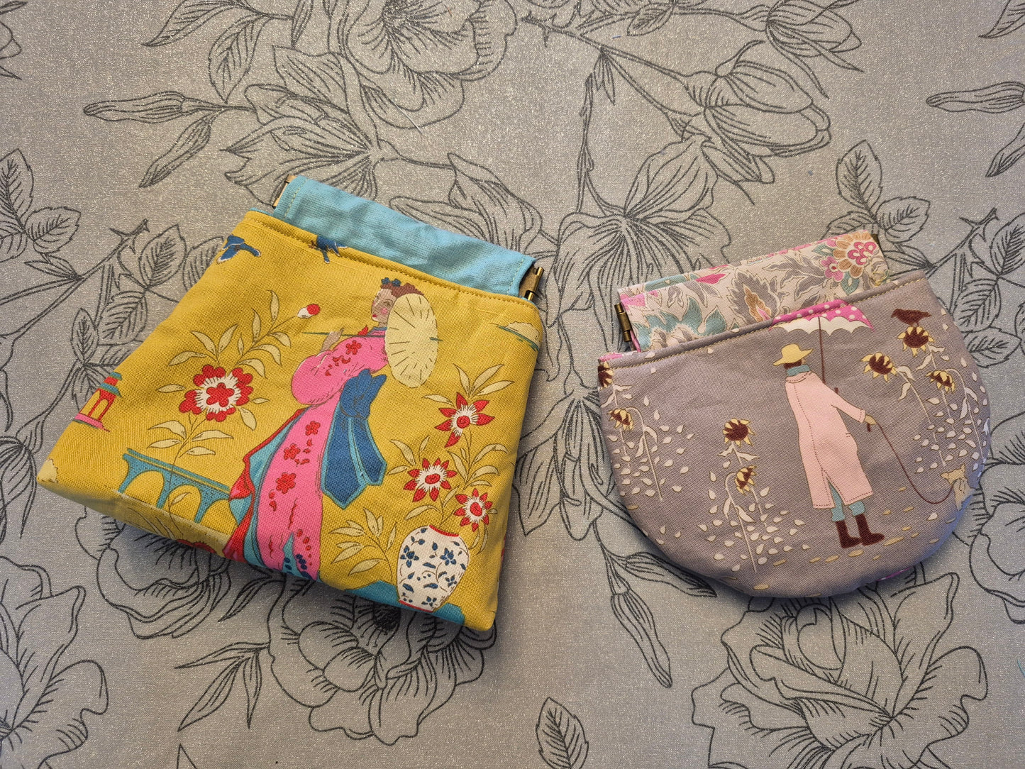 Celine Pouches Sewing Pattern: Fun with Flex Frames