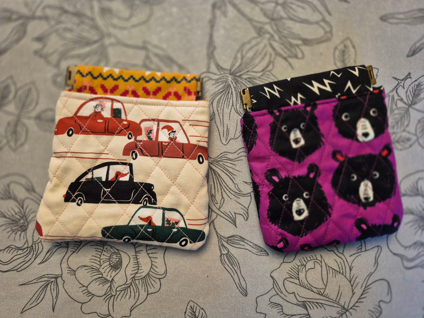 Celine Pouches Sewing Pattern: Fun with Flex Frames