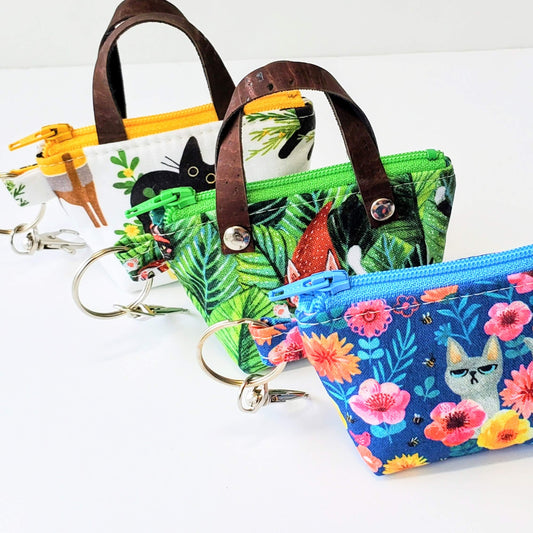 Tiny Zipper Pouch and Tiny Tote Sewing Pattern