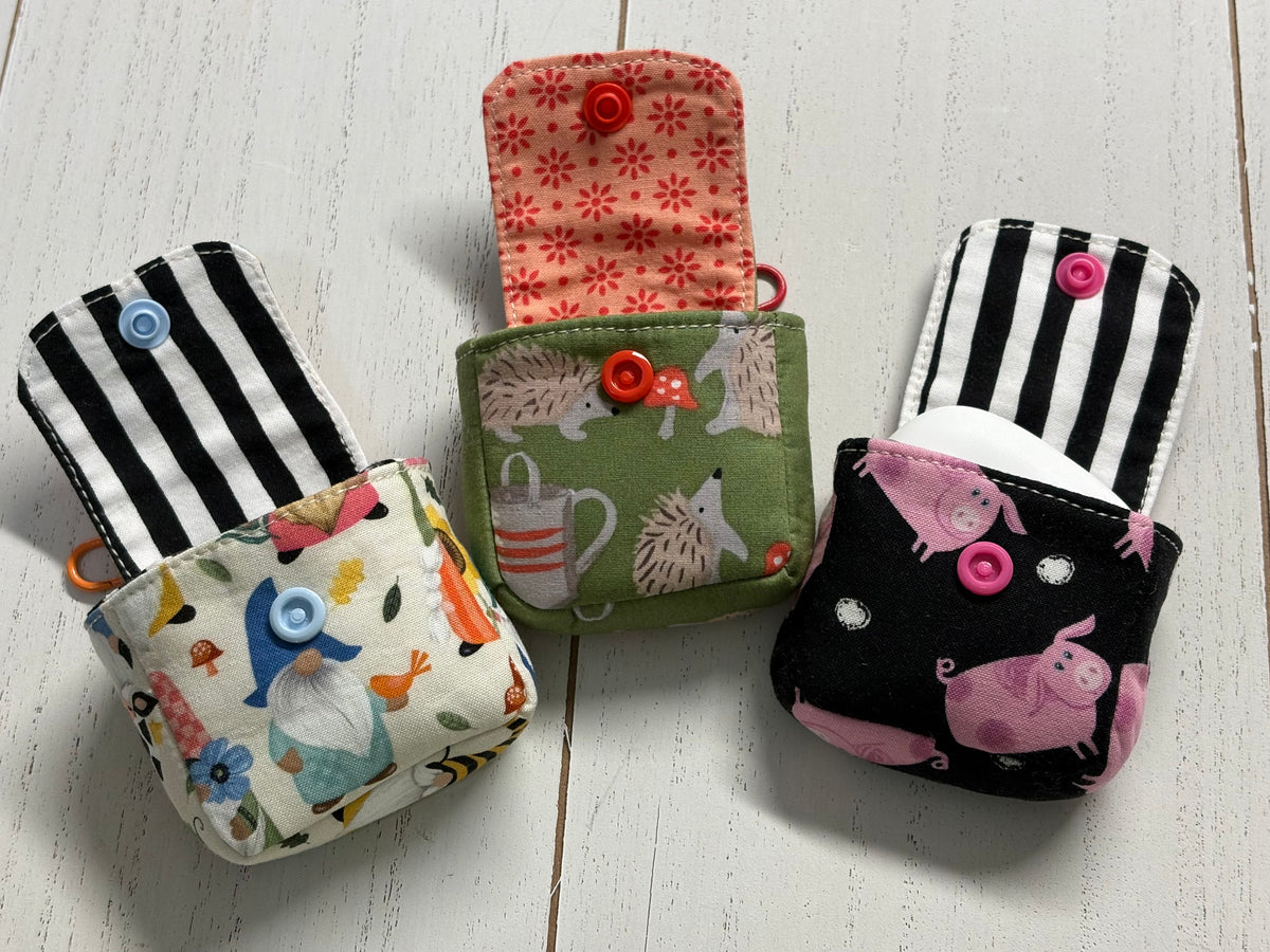 Universal AirPod Pouch PDF Sewing Pattern with Video Tutorial