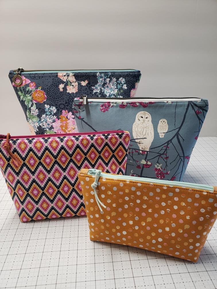 Fundamental Zipper Pouch PDF sewing pattern