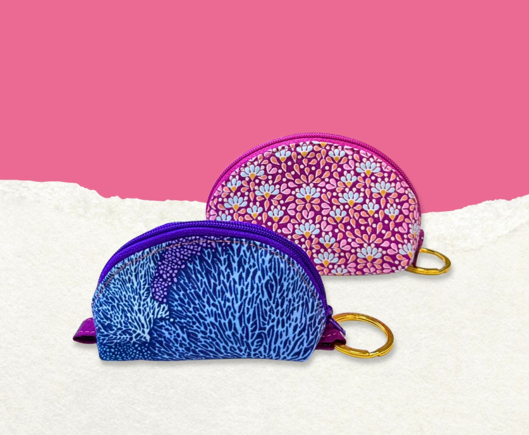 NEW Mini Dumpling Zipper Pouch PDF Sewing Pattern with video tutorial, 2 sizes