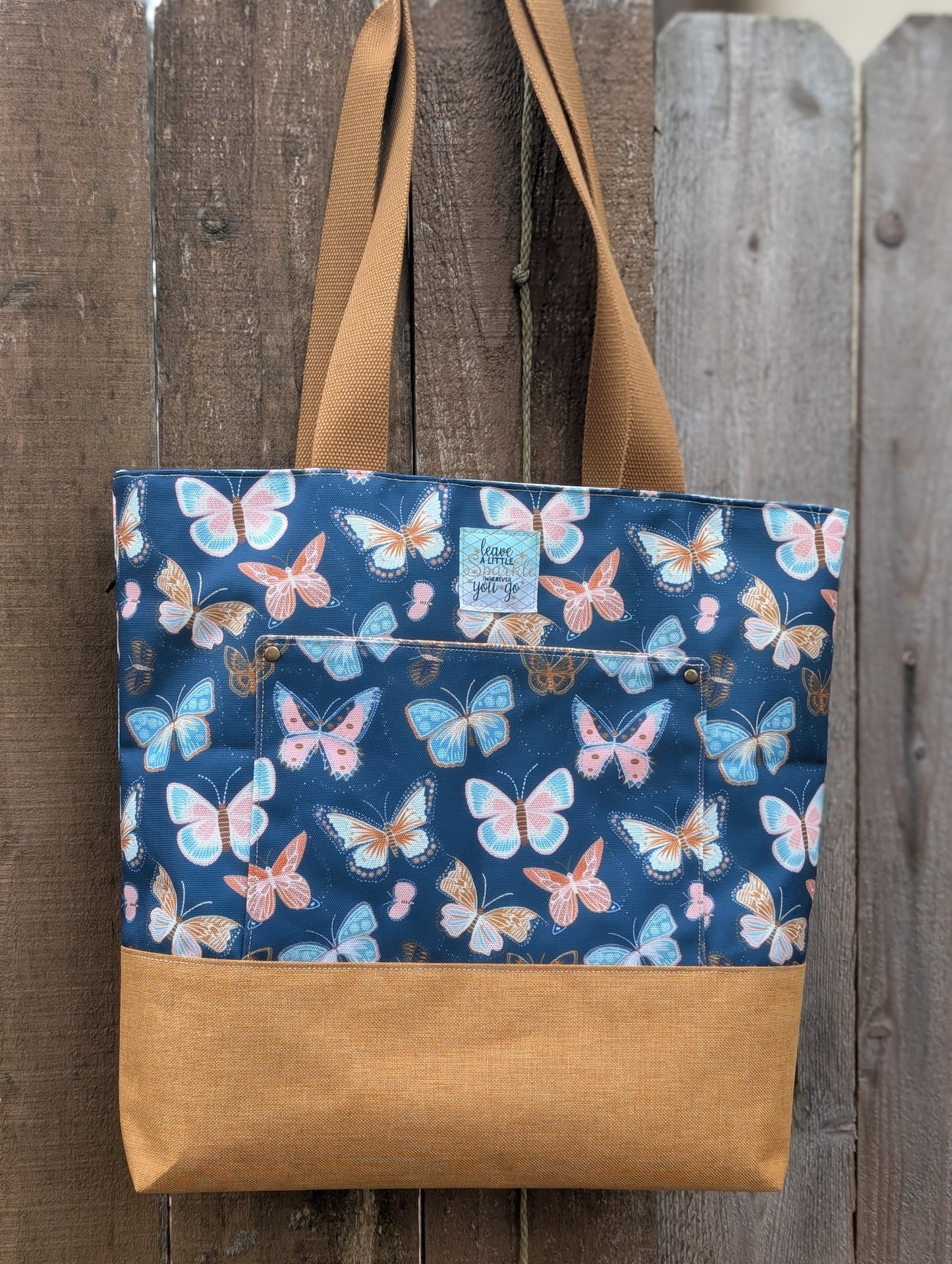 Fundamental Tote Bag sewing pattern, 3 styles, 2 sizes
