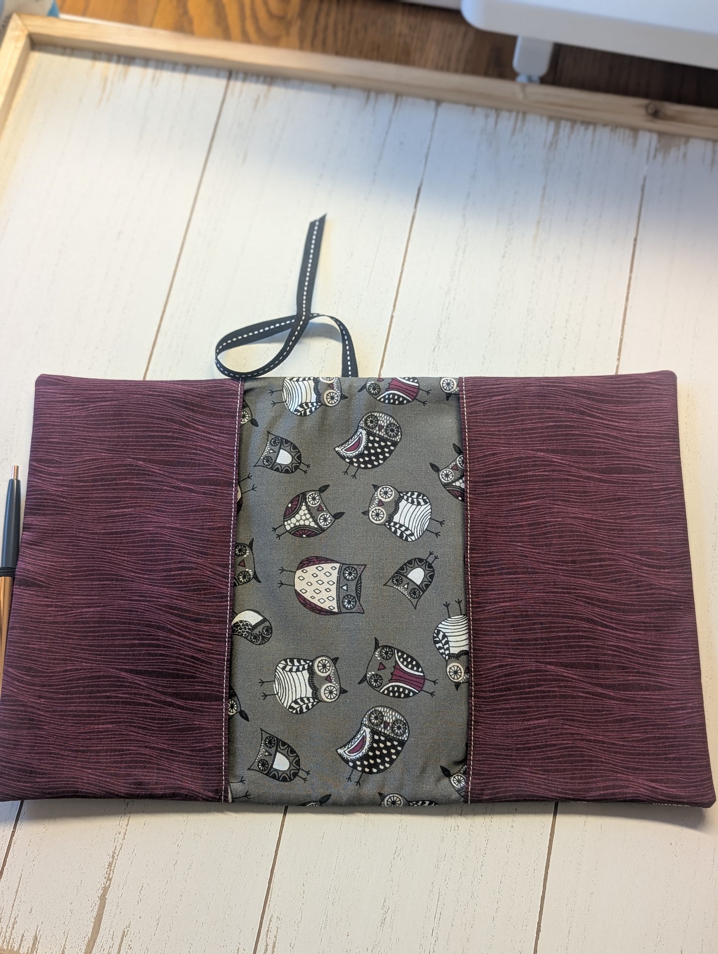 Anais Book Cover, 3 sizes and custom size, Beginner-friendly sewing pattern