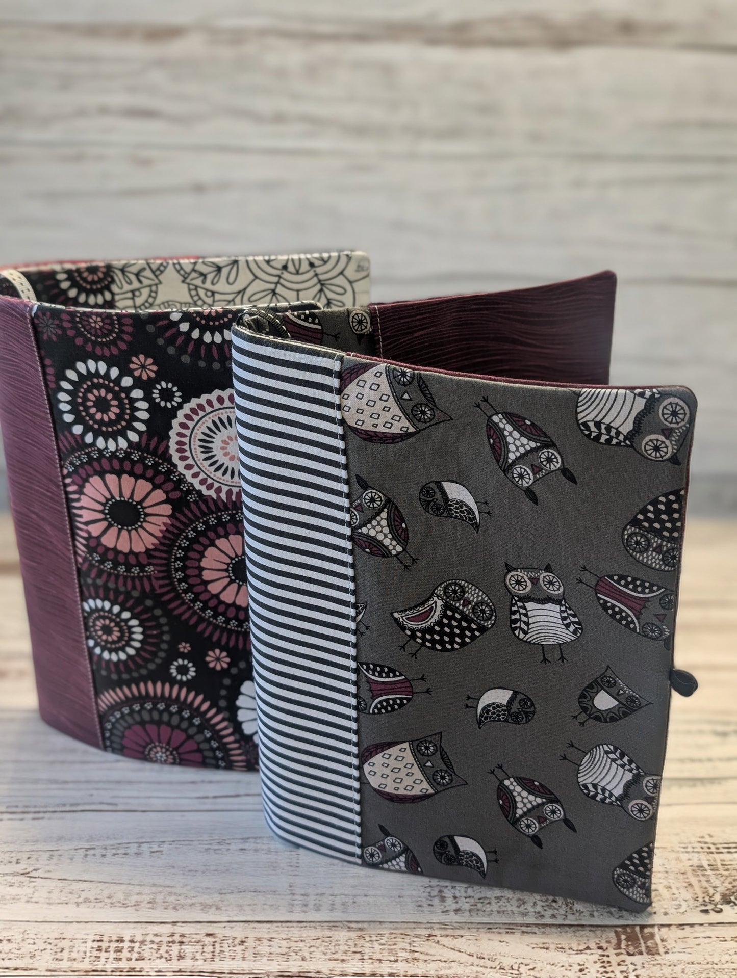 Anais Book Cover, 3 sizes and custom size, Beginner-friendly sewing pattern