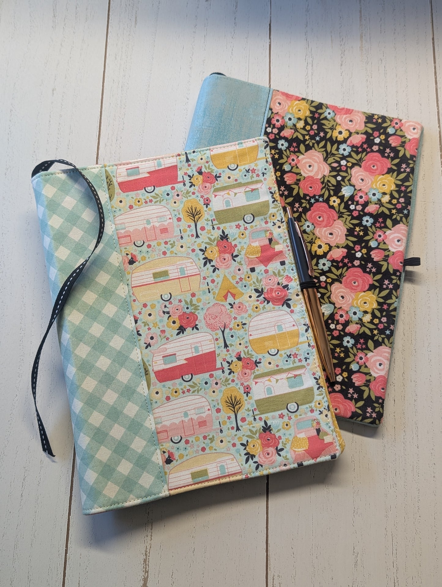 Anais Book Cover, 3 sizes and custom size, Beginner-friendly sewing pattern