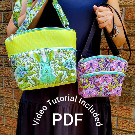 The Marie A. Crossbody Bag Sewing Pattern