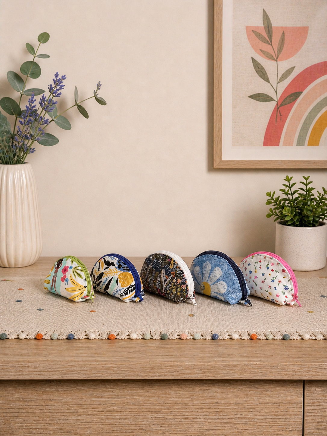 NEW Mini Dumpling Zipper Pouch PDF Sewing Pattern with video tutorial, 2 sizes