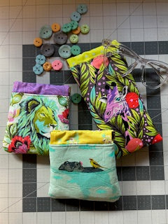 Celine Pouches Sewing Pattern: Fun with Flex Frames
